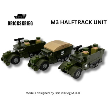 Brickskrieg - US M3 Halftrack - Unit