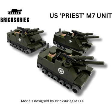 Brickskrieg - US M7 'Priest' - Unit