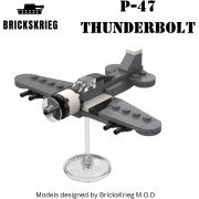 Brickskrieg - US P-47 Thunderbolt