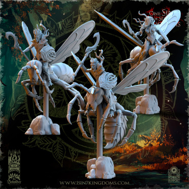 The Beholder Miniatures - Sylvains - Spirits of the Forest Riders