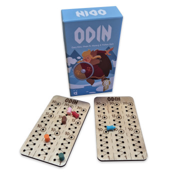 Planche de score avec pions pour Odin