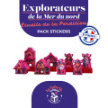 Explorateurs de la Mer du Nord : Ecueils de la Perdition - Pack de stickers 0