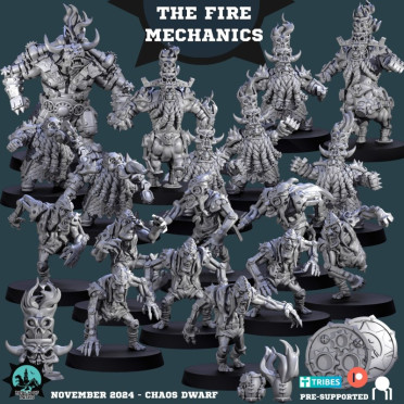 The Fire Mechanics - Chaos Dwarves Team