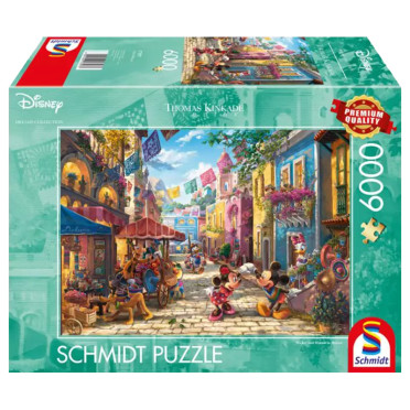 Puzzle Disney 6000 pcs - Mickey & Minnie à Mexico