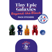 Tiny Epic Galaxies : Beyond the black - Pack de stickers