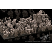 Orques et gobelins - Orques noirs avec Boucliers (Battle Ready)