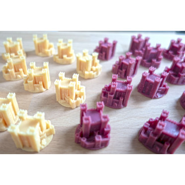 Le Seigneur des Anneaux : Le Destin de la Communauté - Jetons Tour