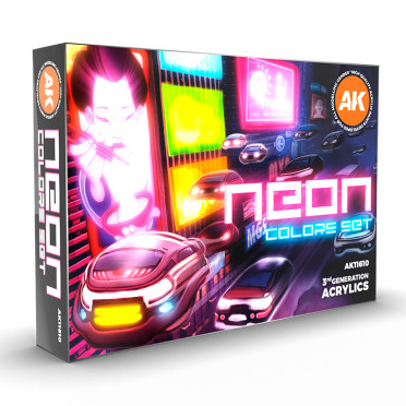 3Gen Ak Interactive - Neon Colors Set
