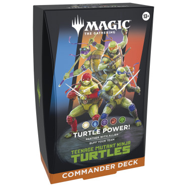 Magic the Gathering : Teenage Mutant Ninja Turtles - Commander Deck