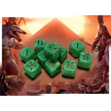 Mythic Battles : Isfet - Dice Pack (x10)