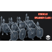 Rise Miniatures &ndash; Rise of Ancient Wars &ndash; Pack Etrusque &ndash; Lancier Classe 3