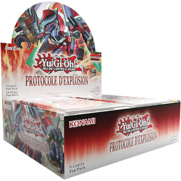 Yu-Gi-Oh! JCC - Protocole d’Explosion - Boite de 24 boosters