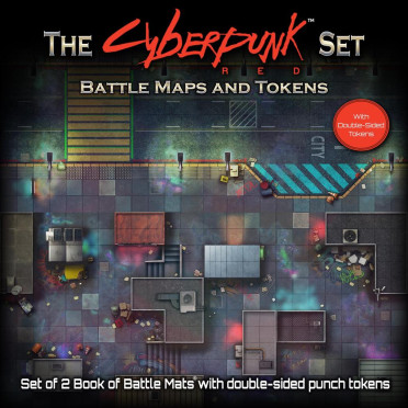 Cyberpunk Red - The Cyberpunk Set Battle Maps and Tokens