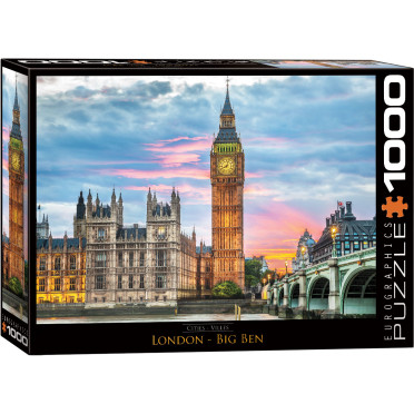 Puzzle - London Big Ben - 1000 pièces