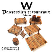 Warkitect Kit - Walkways and Barrels - 54mm