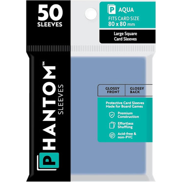Phantom Sleeves: Aqua Size - Gloss/Gloss