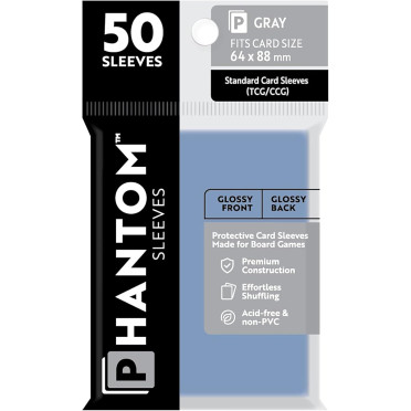 Phantom Sleeves: Gray Size - Gloss/Gloss