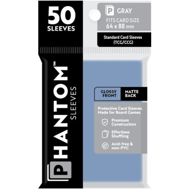 Phantom Sleeves: Gray Size - Gloss/Matte
