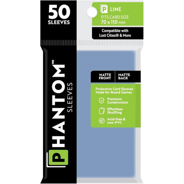 Phantom Sleeves: Lime Size - Matte/Matte