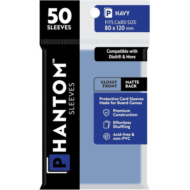 Phantom Sleeves: Navy Size - Gloss/Matte