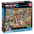 Puzzle Wasgij Mystery 28 - Folie féline ! - 1000 Pièces 0