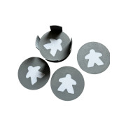 Pack de Sous-verres Meeple