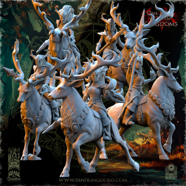 The Beholder Miniatures - Sylvains - Demoiselles des Sous-Bois