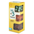 3 Wooden Puzzles Set 6