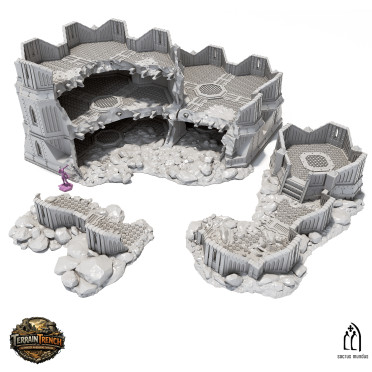 Bastion Remains B - Wargame Terrain