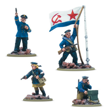 Bolt Action - Soviet - Naval Brigade HQ