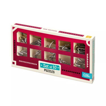 Set 10 casse-tête en métal
