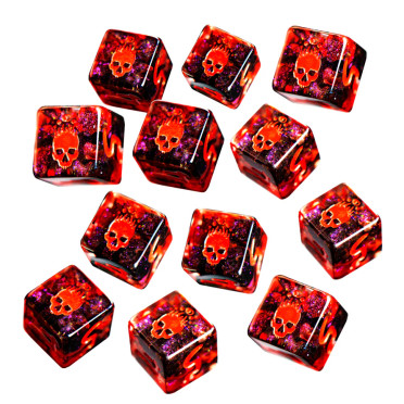 Elder Dice - Mark of the Necronomicon: Witch House Rites D6 set