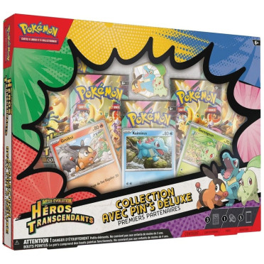 Pokémon ME2.5 : Coffret Collection Pin's Héros Transcendants