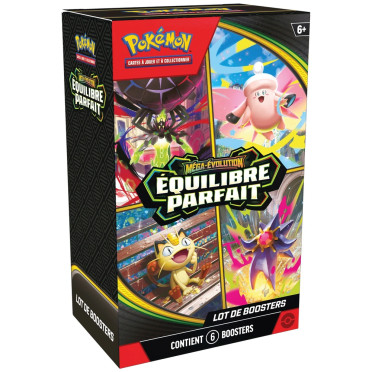 Pokémon : ME03 - Equilibre Parfait - Bundle - 6 boosters