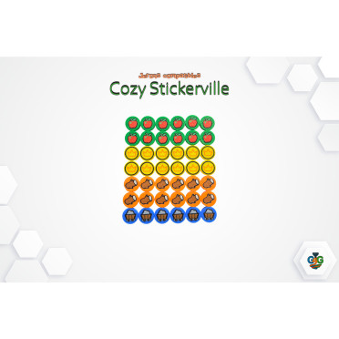 Jetons compatibles avec Cozy Stickerville