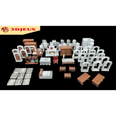 Décors 3D compatible avec Heroquest