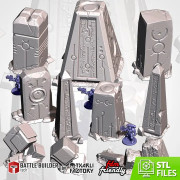 Txarli - D&eacute;cors SF - Xenos Monoliths pack