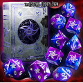 Set de 10 Dés JDR Elder Dice: Astral Elder Sign: Silver Key 0