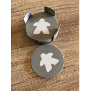 Pack de Sous-verres Meeple