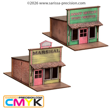 Old West - Post Office & Marhsall's Office