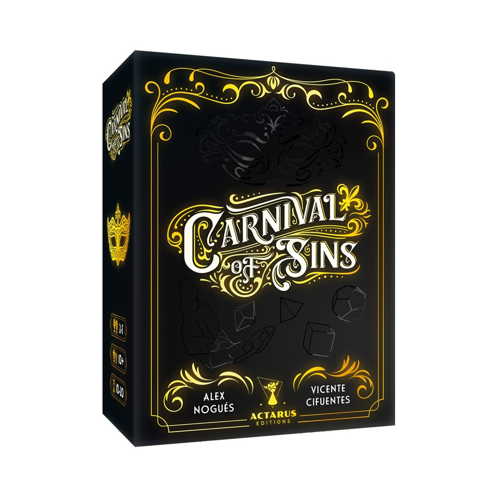 Buy Carnival of Sins - Actarus Editions - Board games
