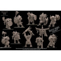 Minotaurs with weapon & shield Battle-Ready regiment 12