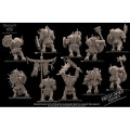Minotaurs with weapon & shield Battle-Ready regiment 14