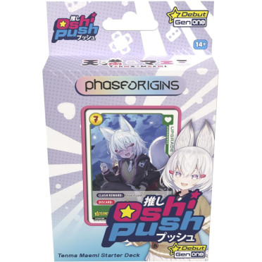 Oshi Push: Phase Origins - Tenma Maemi Starter Deck