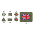 Flames of War - Blitzkrieg - British EW Tokens and Objectives 0