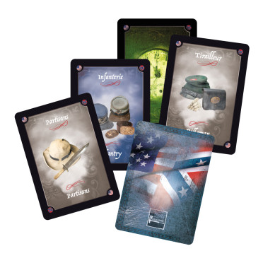 Mousquets & Tomahawks : Cartes Képis  & Baïonnettes (copie)