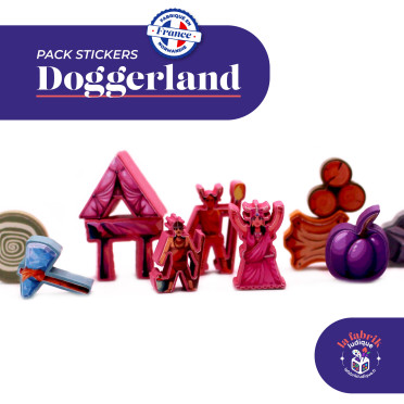 Doggerland - Pack de stickers