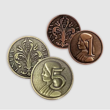 Lorenzo Le Magnifique - Metals Coins