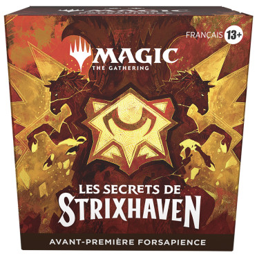 Boite de Magic the Gathering : Les Secrets de Strixhaven - Pack d'avant-première Forsapience