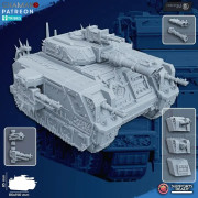 Ghamak - Chevaliers h&eacute;r&eacute;tiques - Char blind&eacute; h&eacute;r&eacute;tique